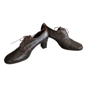 Vintage Emporio Armani Snakeskin Shoes Women’s Sz 9/ Sz 40 EU - Never Worn MINT
